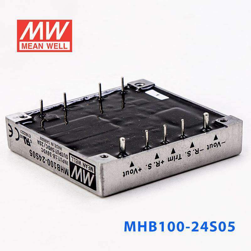 Mean Well MHB100-24S05 DC-DC Converter - 100W - 18~36V in 5V out - PHOTO 4