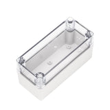 Boxco S-Series 3.15 x 7.09 x 3.35 Inches(80 x 180 x 85mm) Plastic Enclosure, IP67, IK08, PC, Transparent Cover, Screw Type - PHOTO 3