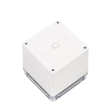 Boxco S-Series 3.94 x 3.94 x 3.94 Inches(100x100x100mm) Plastic Enclosure, IP67, IK08, PC, Transparent Cover, Screw Type - PHOTO 2