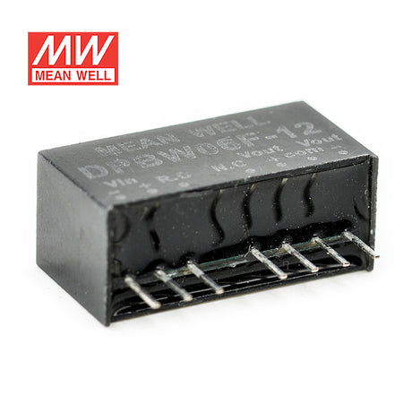 Mean Well DPBW06F-12 DC-DC Converter - 6W - 9~36V in ±12V out 250mA