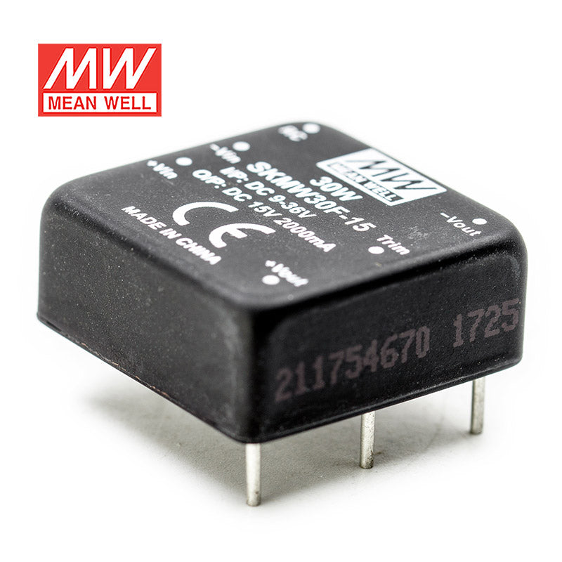 Mean Well SKMW30F-15 DC-DC Converter - 30W - 9~36V in 15V out