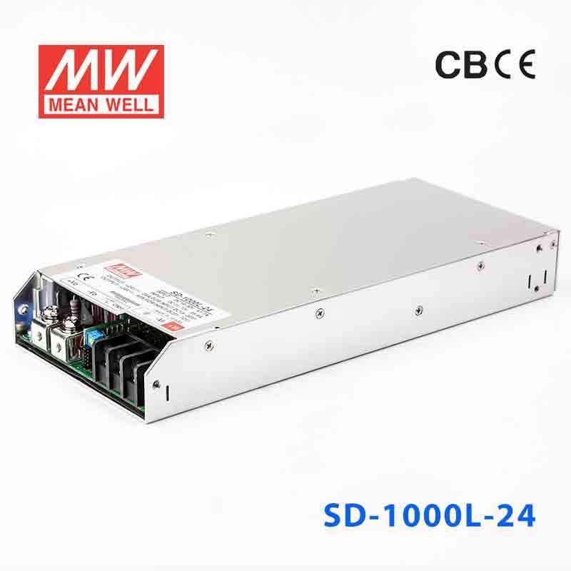 Mean Well SD-1000L-24 DC-DC Converter - 980W - 19~72V in 24V out 40A