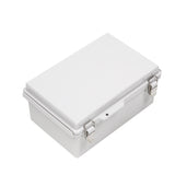 Boxco P-Series 7.87 x 11.81 x 5.12 Inches(200 x 300 x 130mm) Plastic Enclosure, IP67, IK08, ABS, Grey Cover, Molded Hinge and Latch Type - PHOTO 1