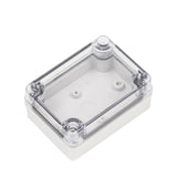 Boxco S-Series 3.15 x 4.33 x 1.77 Inches(80x110x45mm) Plastic Enclosure, IP67, IK08, PC, Transparent Cover, Screw Type - PHOTO 3