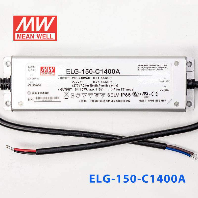 Mean Well ELG-150-C1400A Power Supply 150W 1400mA - Adjustable - PHOTO 2