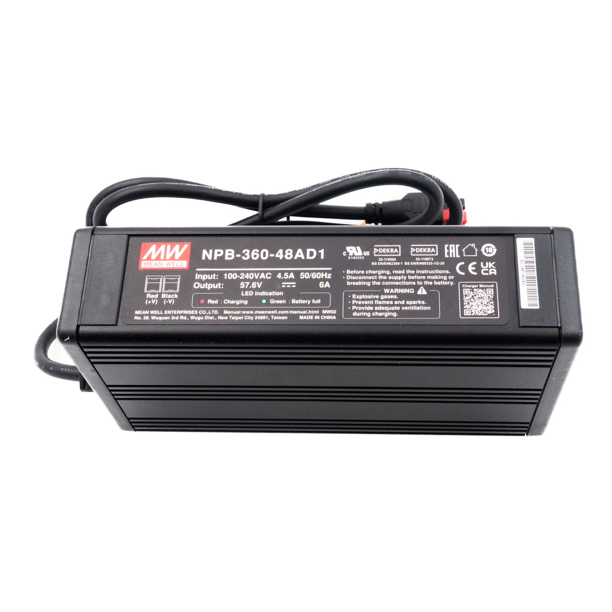 Mean Well NPB-360-48AD1 Battery Charger 360W 48V Anderson Connector - PHOTO 1