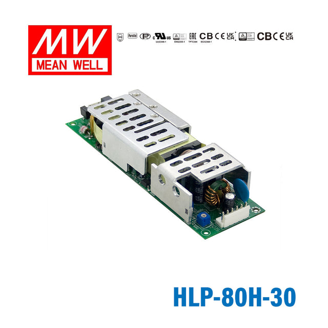 Mean Well HLP-80H-30 PCB Power Supply 80W 30V