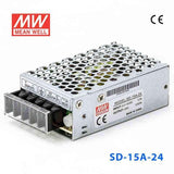 Mean Well SD-15A-24 DC-DC Converter - 15W - 9.2~18V in 24V out