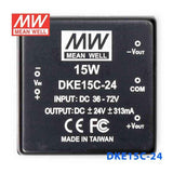 Mean Well DKE15C-24 DC-DC Converter - 15W - 36~72V in ±24V out - PHOTO 2