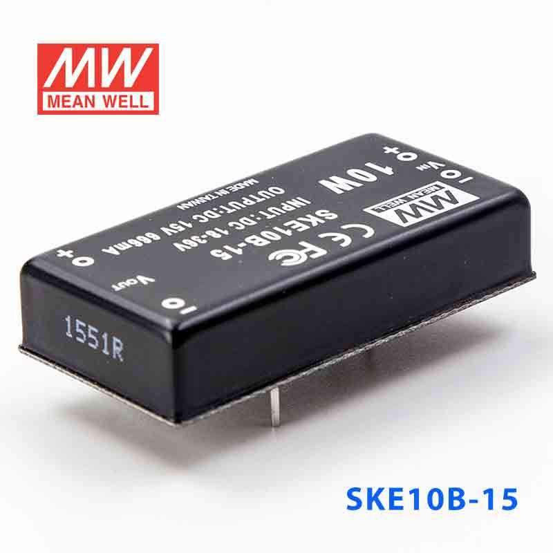 Mean Well SKE10B-15 DC-DC Converter - 10W - 18~36V in 15V out - PHOTO 1