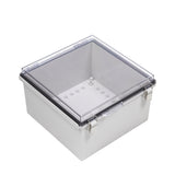 Boxco P-Series 11.81 x 11.81 x 7.09 Inches(300 x 300 x 180mm) Plastic Enclosure, IP67, IK08, PC, Transparent Cover, Molded Hinge and Latch Type - PHOTO 2