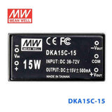 Mean Well DKA15C-15 DC-DC Converter - 15W - 36~72V in ±15V out - PHOTO 2