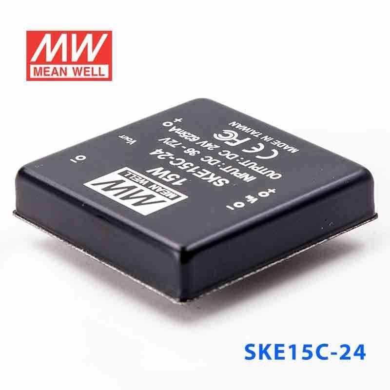 Mean Well SKE15C-24 DC-DC Converter - 15W - 36~72V in 24V out - PHOTO 1