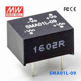 Mean Well SMA01L-09 DC-DC Converter - 1W - 4.5~5.5V in 9V out