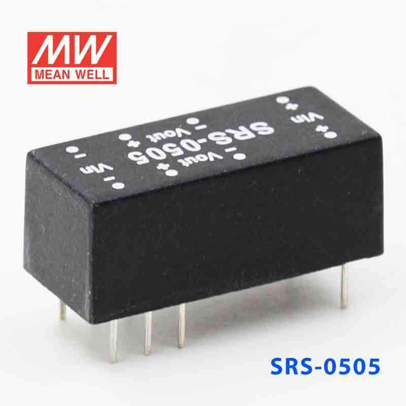 Mean Well SRS-0505 DC-DC Converter - 0.5W - 4.5~5.5V in 5V out - PHOTO 1