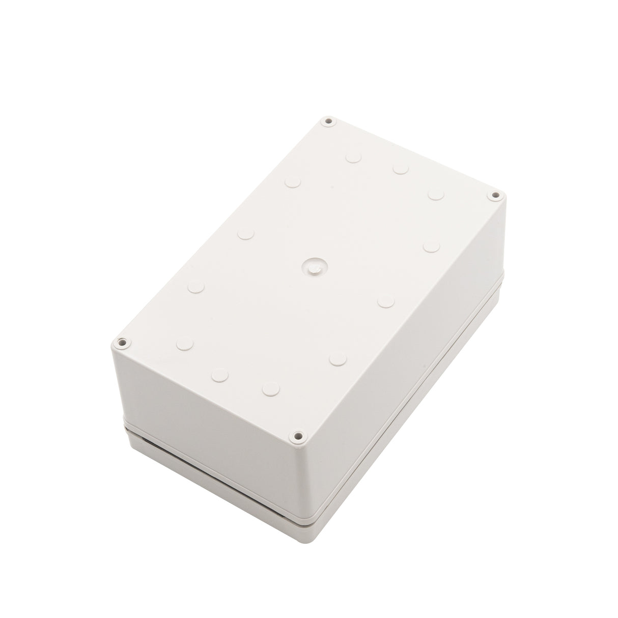 Boxco S-Series 5.51 x 9.06 x 3.74 Inches(140x230x95mm) Plastic Enclosure, IP67, IK08, PC, Grey Cover, Screw Type - PHOTO 3