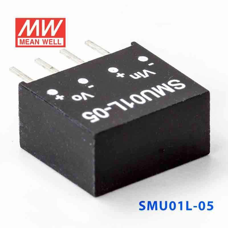 Mean Well SMU01L-05 DC-DC Converter - 1W - 4.5~5.5V in 5V out - PHOTO 1