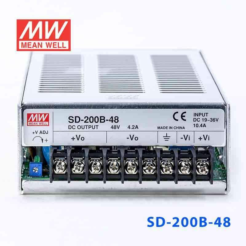 Mean Well SD-200B-48 DC-DC Converter - 200W - 19~36V in 48V out - PHOTO 2