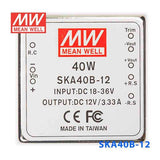 Mean Well SKA40B-12 DC-DC Converter - 35W - 18~36V in 12V out - PHOTO 2