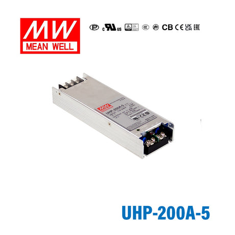 Mean Well UHP-200A-5 Power Supply 200W 5V