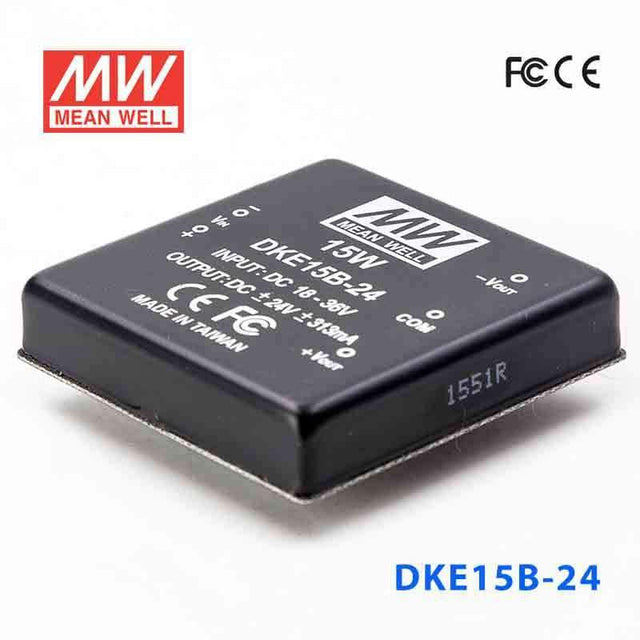 Mean Well DKE15B-24 DC-DC Converter - 15W - 18~36V in ±24V out