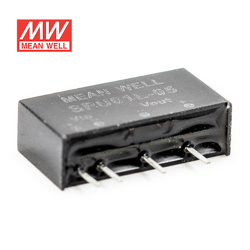 Mean Well SPU01L-05 DC-DC Converter - 1W - 4.4~5.5V in 5V out