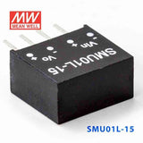 Mean Well SMU01L-15 DC-DC Converter - 1W - 4.5~5.5V in 15V out - PHOTO 1