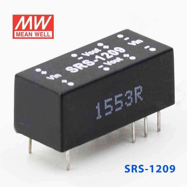 Mean Well SRS-1209 DC-DC Converter - 0.5W - 10.8~13.2V in 9V out