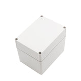 Boxco S-Series 5.91 x 7.87 x 6.3 Inches(150x200x160mm) Plastic Enclosure, IP67, IK08, PC, Grey Cover, Screw Type - PHOTO 1