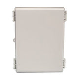 Boxco Q-Series 6.30 x 8.27 x 3.94 Inches(160 x 210 x 100mm) Plastic Enclosure, IP67, IK08, PC, Grey Cover, Plastic Hinge and Latch Type - PHOTO 8