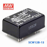 Mean Well SCW12B-15 DC-DC Converter - 12W 18~36V DC in 15V out 800mA - PHOTO 1