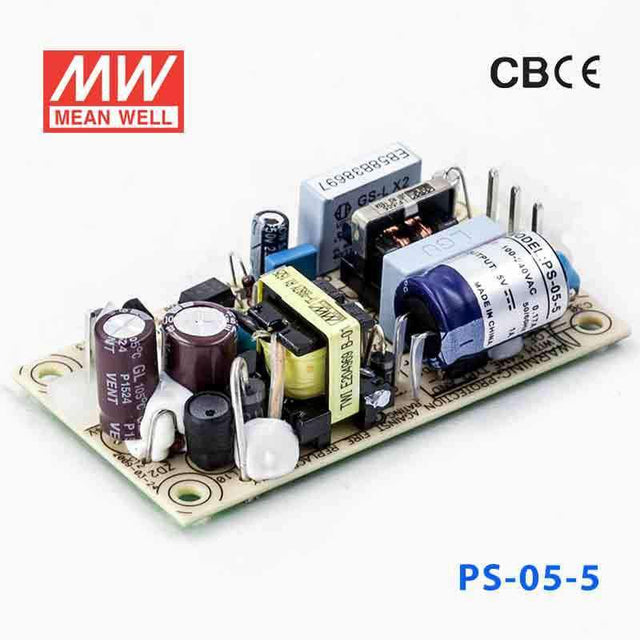 Mean Well PS-05-5 Power Supply 5W 5V