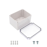 Boxco S-Series 5.91 x 7.87 x 5.12 Inches(150x200x130mm) Plastic Enclosure, IP67, IK08, PC, Transparent Cover, Screw Type - PHOTO 3
