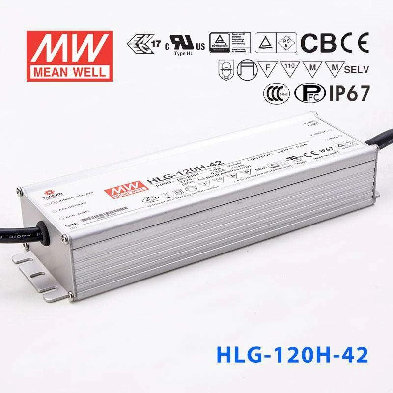 Mean Well HLG-120H-42 Power Supply 120W 42V