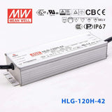 Mean Well HLG-120H-42 Power Supply 120W 42V