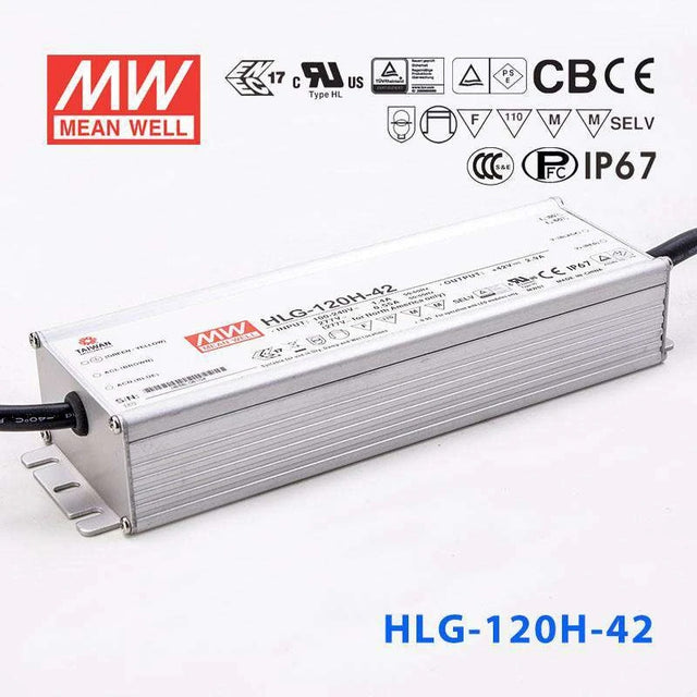 Mean Well HLG-120H-42 Power Supply 120W 42V