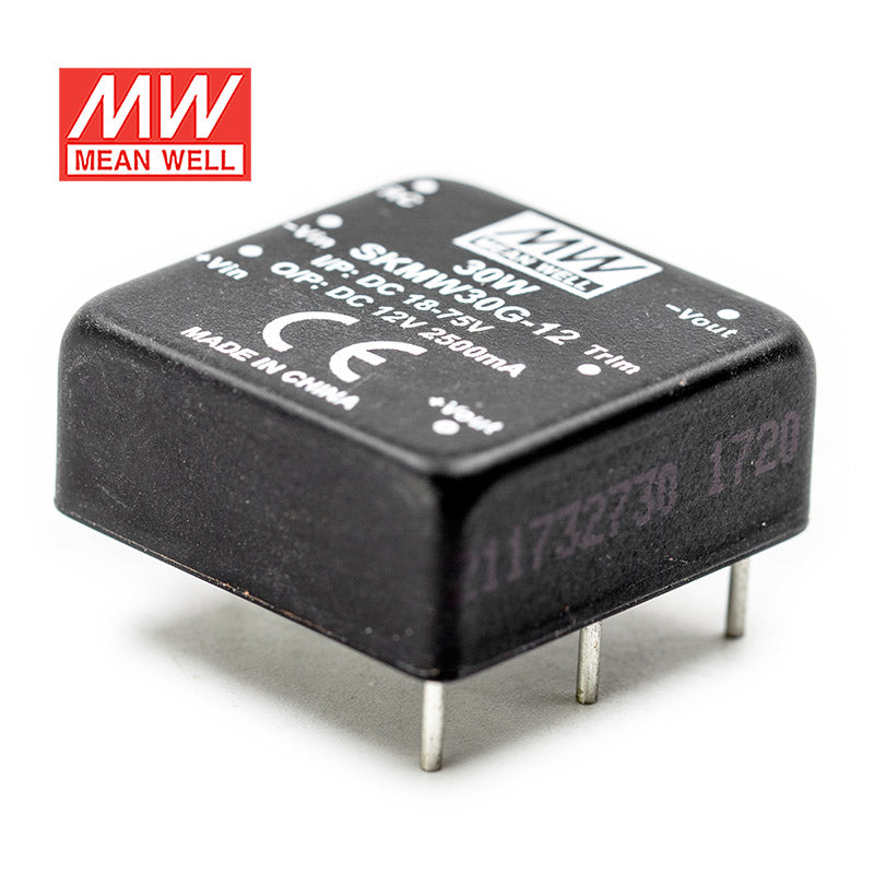 Mean Well SKMW30G-12 DC-DC Converter - 30W - 18~75V in 12V out