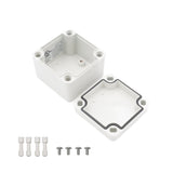Boxco S-Series 3.15 x 3.15 x 2.36 Inches(80x80x60mm) Plastic Enclosure, IP67, IK08, PC, Grey Cover, Screw Type - PHOTO 3