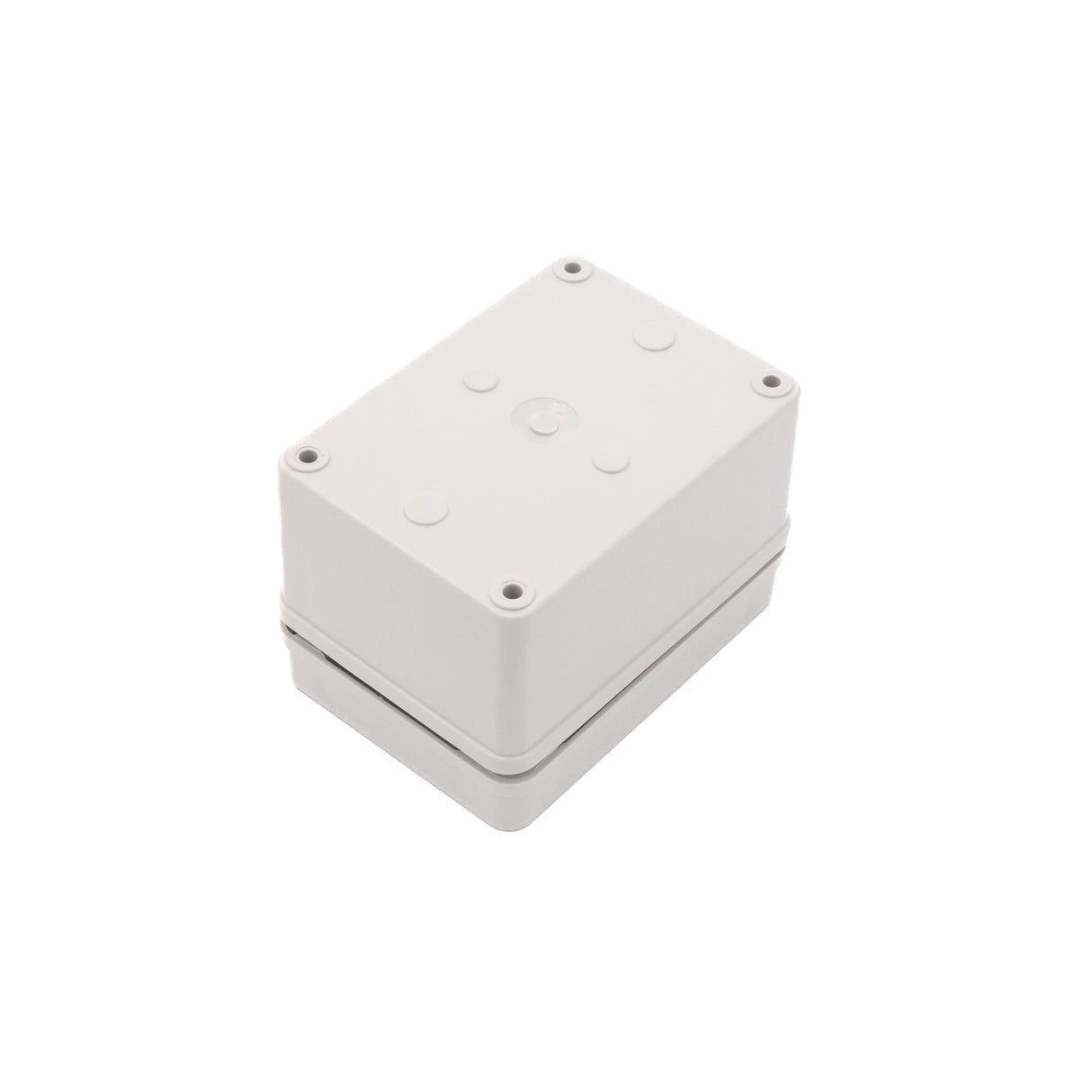 Boxco S-Series 3.15 x 4.33 x 2.76 Inches(80 x 110 x 70mm) Plastic Enclosure, IP67, IK08, ABS, Grey Cover, Screw Type - PHOTO 1