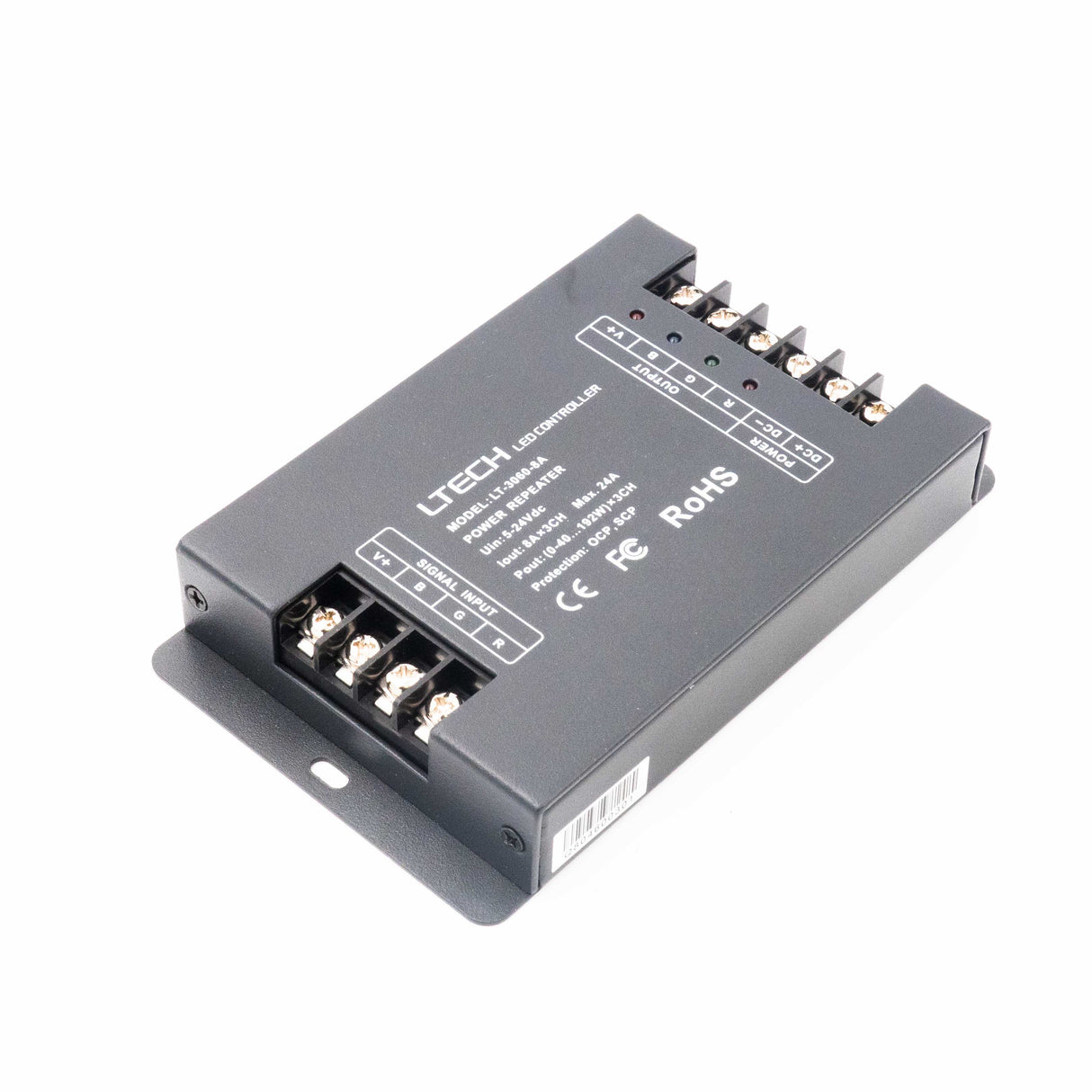Ltech LT-3060-8A PWM Constant Voltage Repeater - RGB