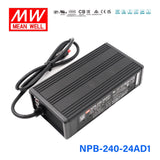 Mean Well NPB-240-24AD1 Battery Charger 240W 24V Anderson Connector 8A