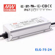 Mean Well ELG-75-24AB Power Supply 75W 24V - Adjustable and Dimmable 3.15A