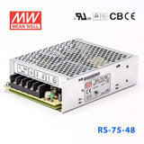 Mean Well RS-75-48 Power Supply 75W 48V 1.6A