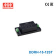 Mean Well DDRH-15-12ST Ultra Wide Input DC-DC Converter, 15W 12V, Screw Terminal Type