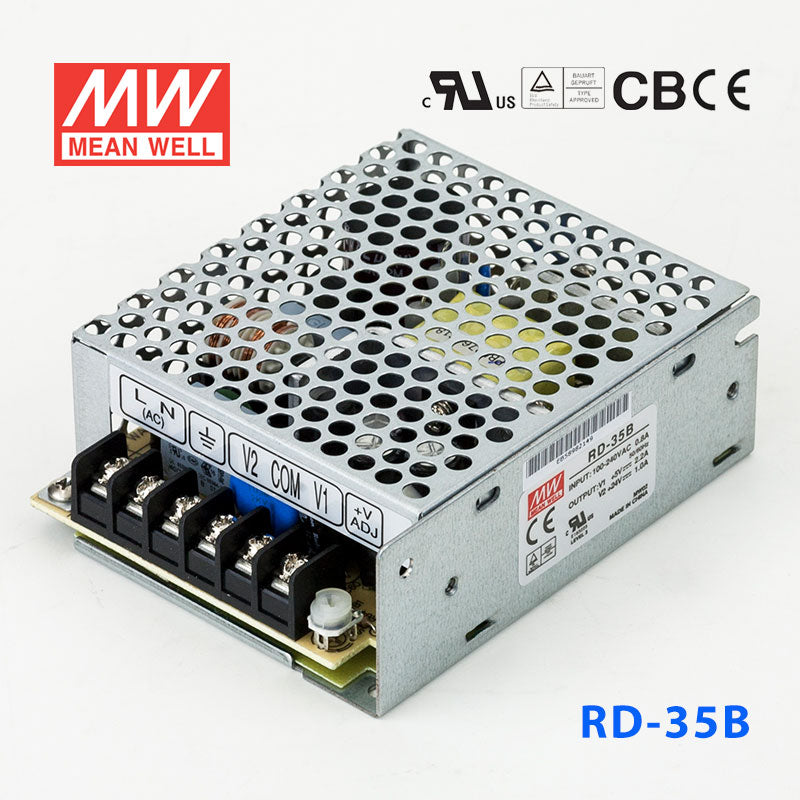 Mean Well RD-35B Power Supply 35W 5V 24V