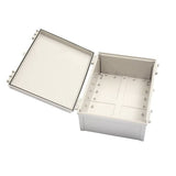 Boxco Q-Series 6.30 x 8.27 x 3.94 Inches(160 x 210 x 100mm) Plastic Enclosure, IP67, IK08, ABS, Transparent Cover, Plastic Hinge and Latch Type - PHOTO 4