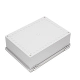 Boxco P-Series 11.81 x 15.75 x 5.91 Inches(300 x 400 x 150mm) Plastic Enclosure, IP67, IK08, PC, Grey Cover, Molded Hinge and Latch Type - PHOTO 2
