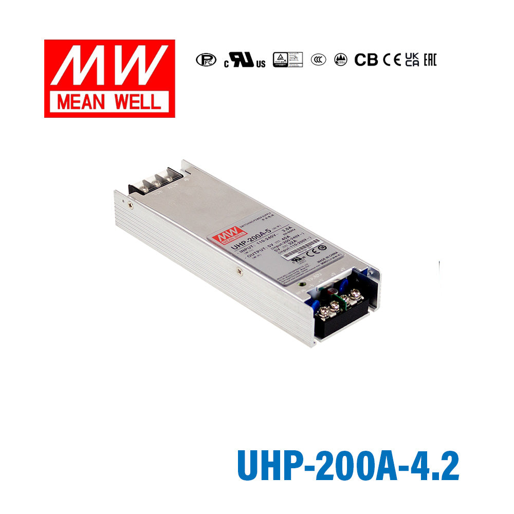 Mean Well UHP-200A-4.2 Power Supply 168W 4.2V