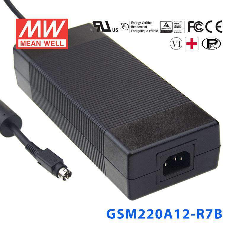 Mean Well GSM220A12-R7B Power Supply 180W 12V 15A