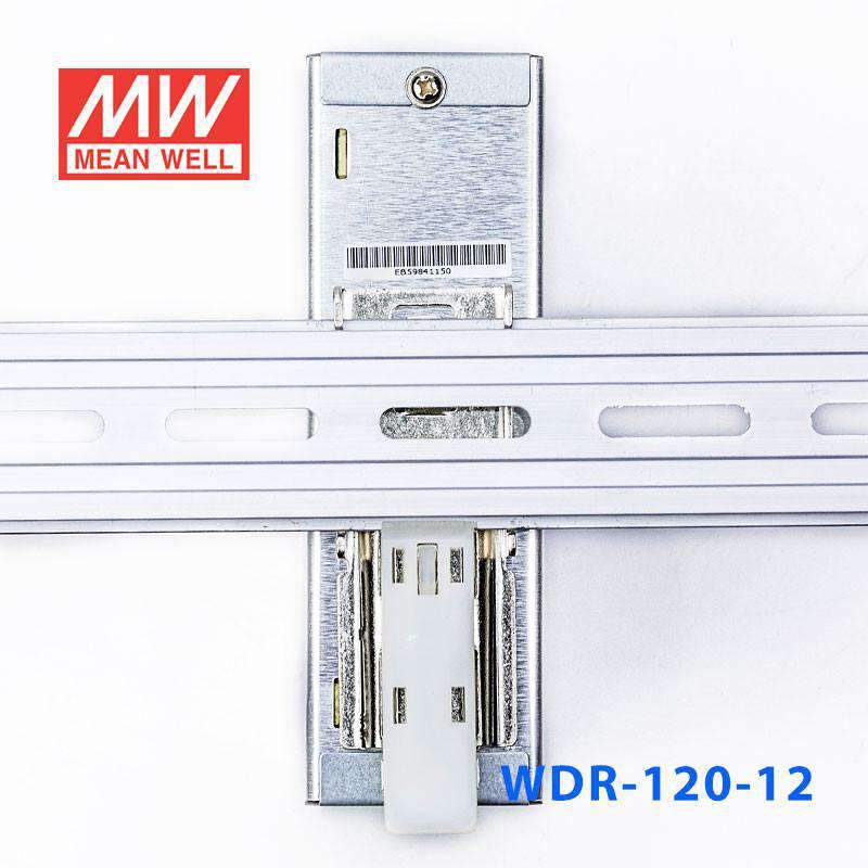 Mean Well WDR-120-12 Single Output Industrial Power Supply 120W 12V 10A - DIN Rail - PHOTO 4